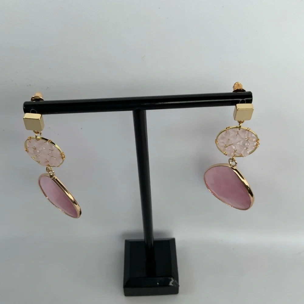 Panacea Crystal Drop Earrings - Picture 2 of 10